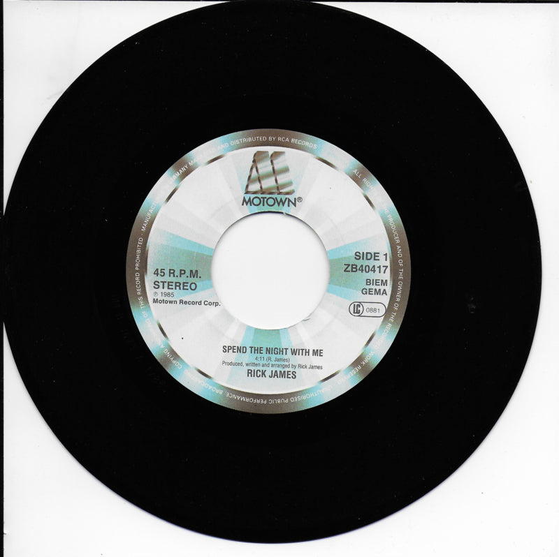 Rick James - Spend the night with me