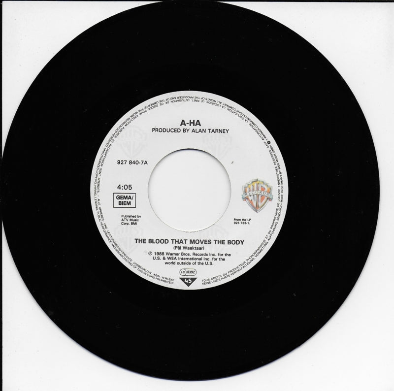 A-ha - The blood that moves the body