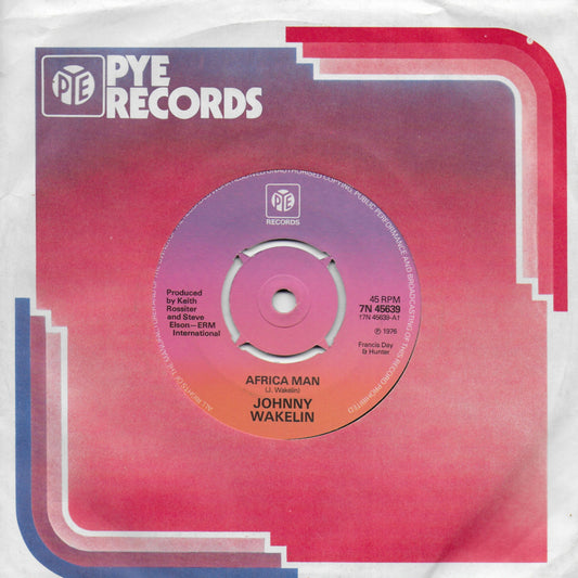 Johnny Wakelin - Africa man (Engelse uitgave)