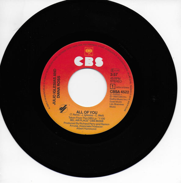 Julio Iglesias & Diana Ross - All of you