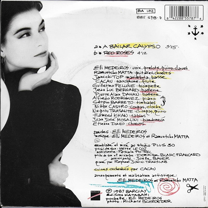 Elli Medeiros - A bailar calypso (Franse uitgave)