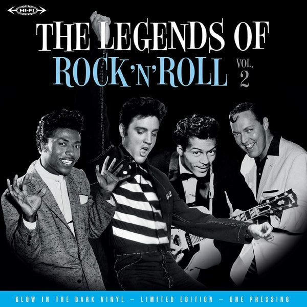 Various - The Legends Of Rock 'N' Roll Vol. 2 (Limited edition, glow in the dark vinyl) (LP)